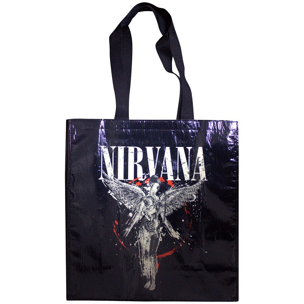 Nirvana - In Utero Schoudertas/Shopper - Zwart